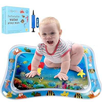 Baby Water Play Mat – Inflatable Tummy Time Activity