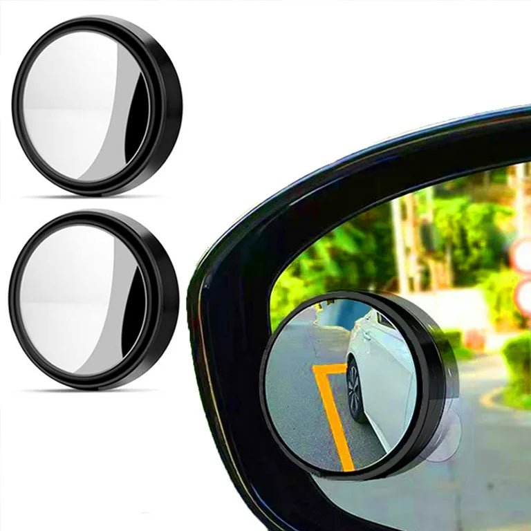 Blindspot Rearview Convex Mirror – 4pcs for two vehicles - Zovio