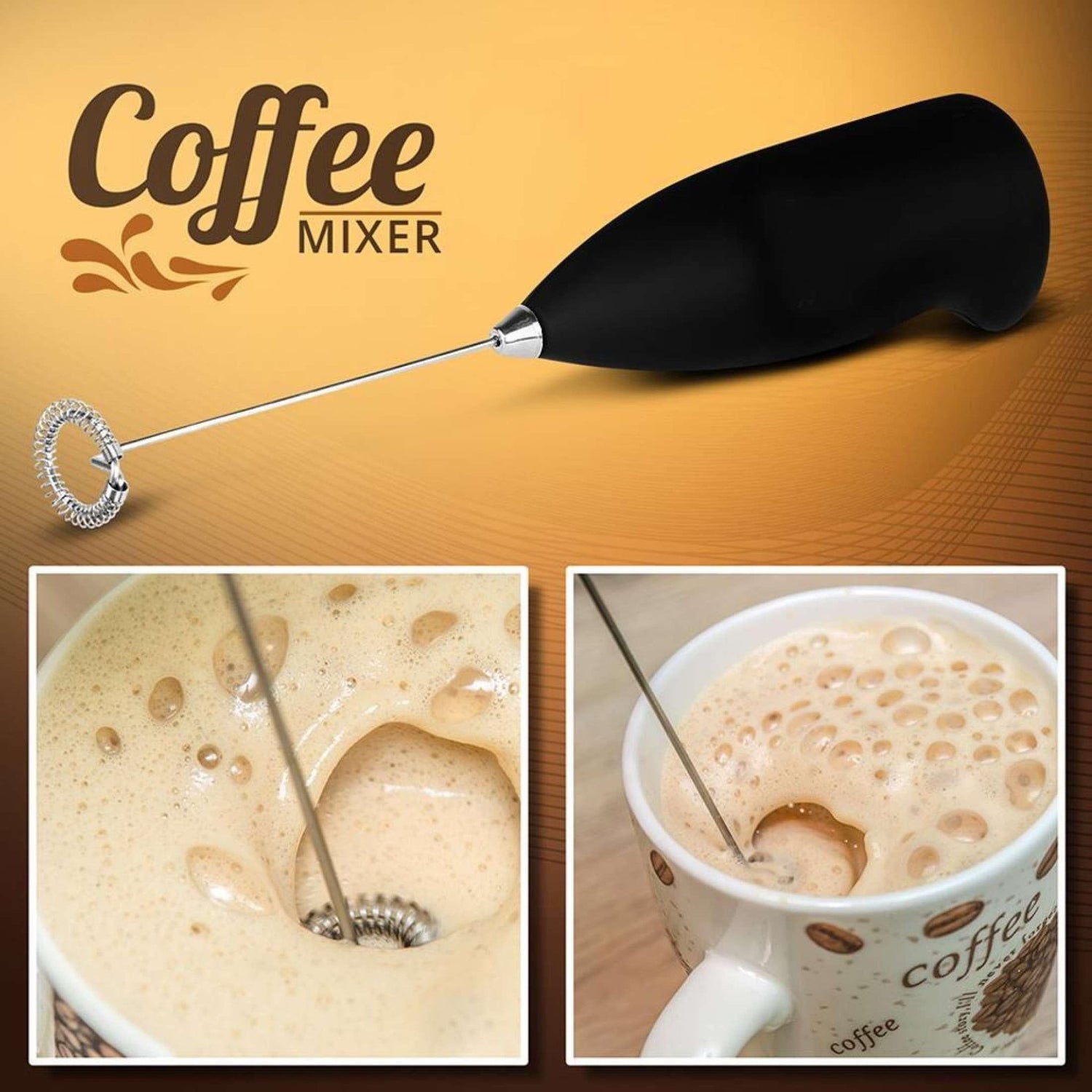 Electric Mini Coffee and Egg Beater - Zovio