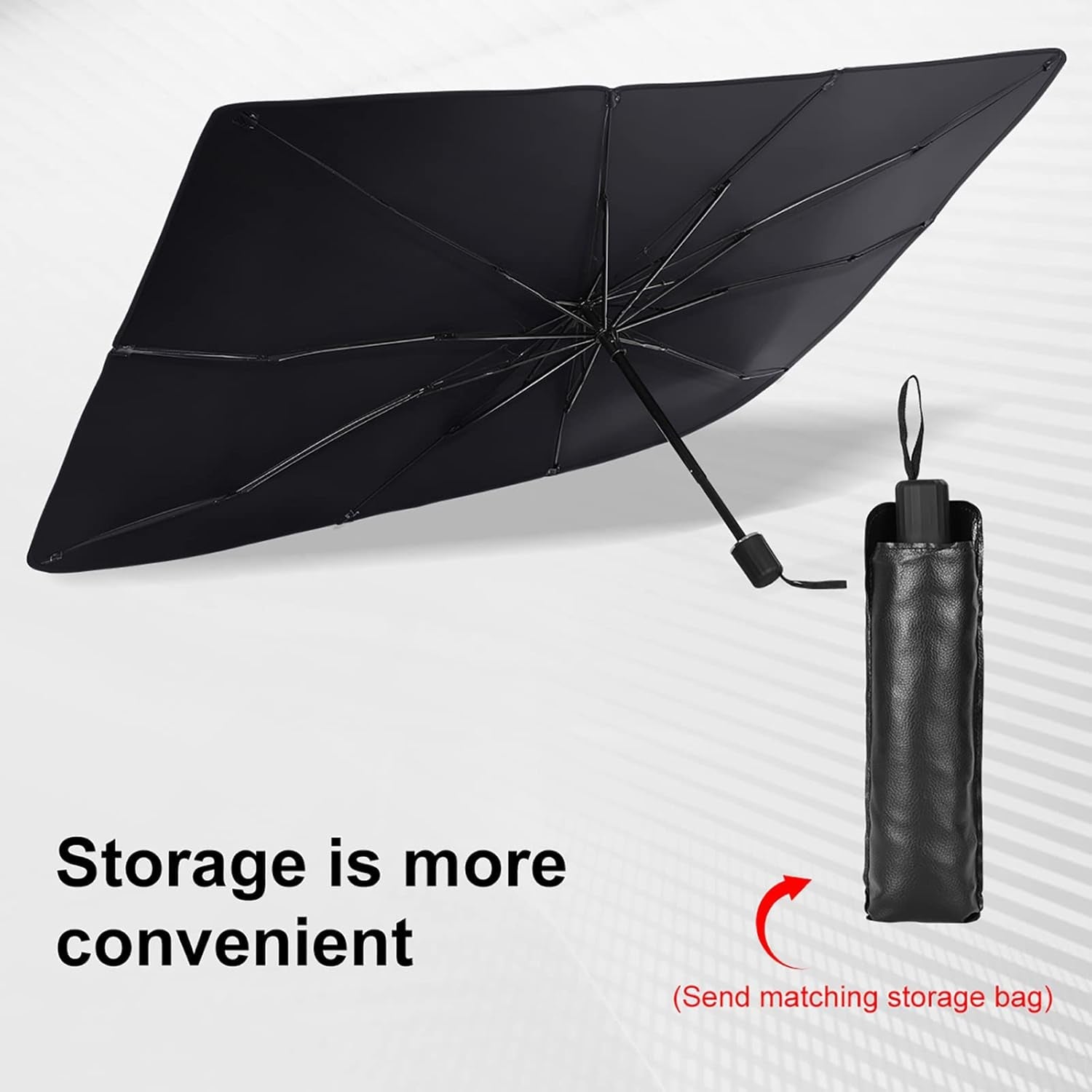 Foldable Car Windshield Umbrella – Sunshade for Front Windows - Zovio