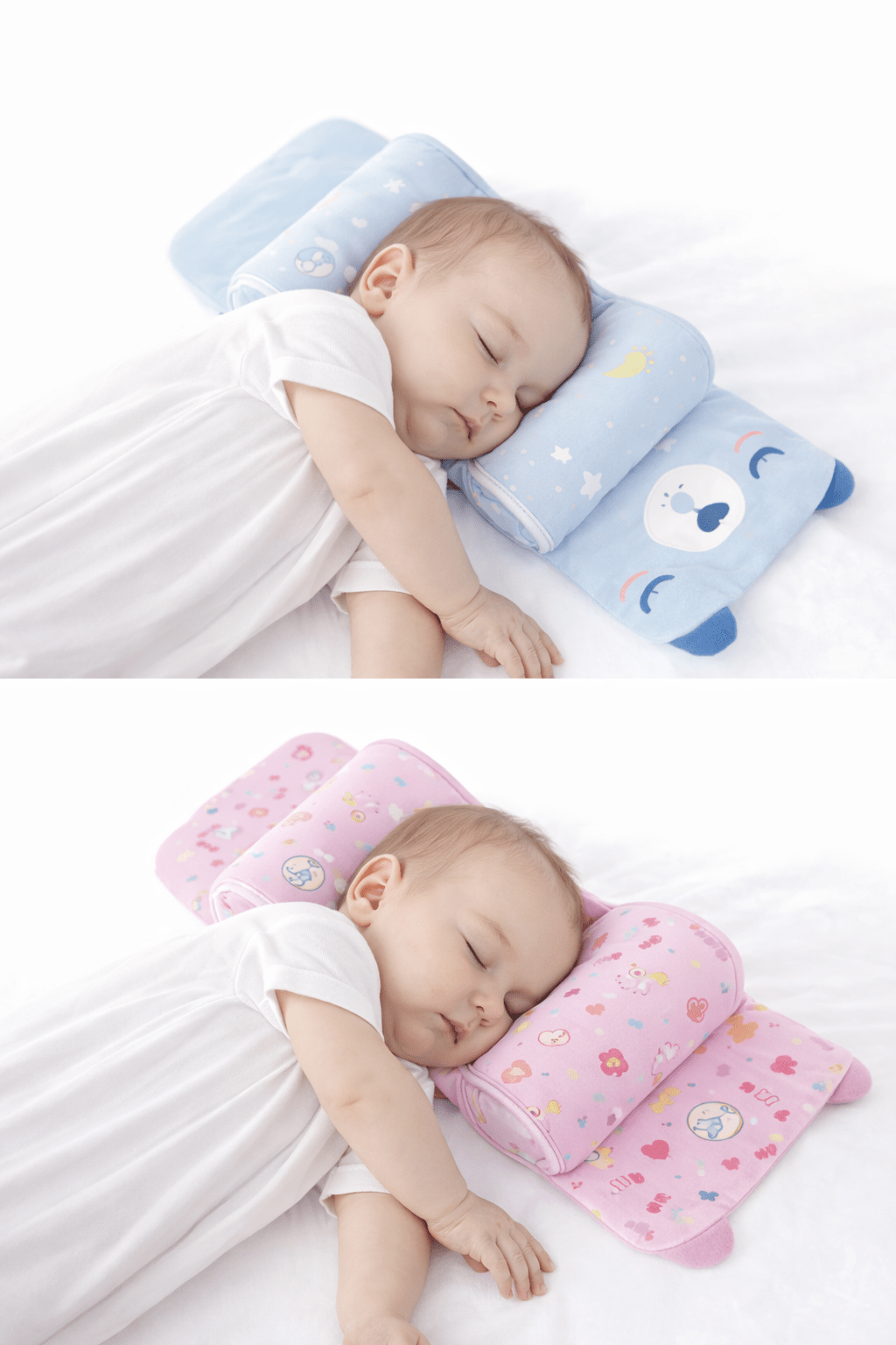 Newborn Baby Head Shaping Pillow - Zovio