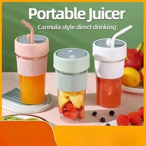 Rechargeable Mini Juicer – Portable Blender Bottle - Zovio