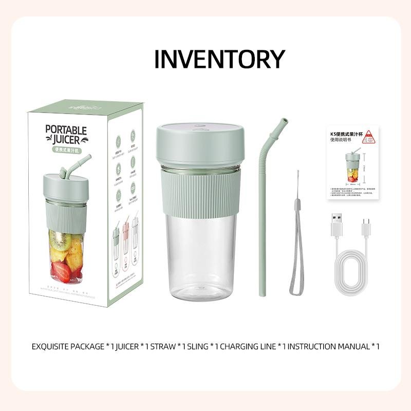 Rechargeable Mini Juicer – Portable Blender Bottle - Zovio
