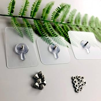 Nail Free Wall Screw Hook Adhesive Heavy Duty Stick
