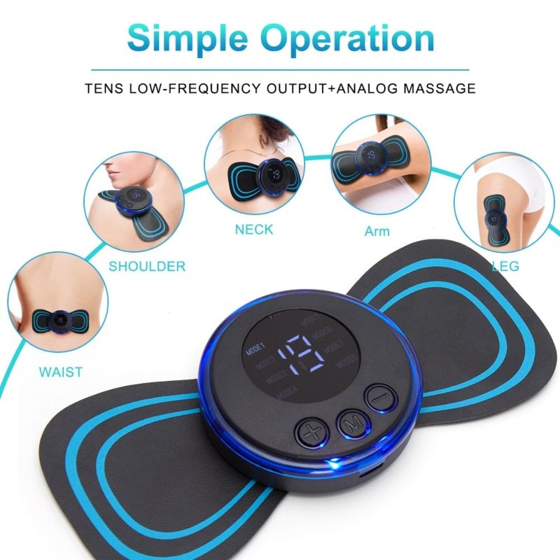 Rechargeable EMS Butterfly MASSAGER
