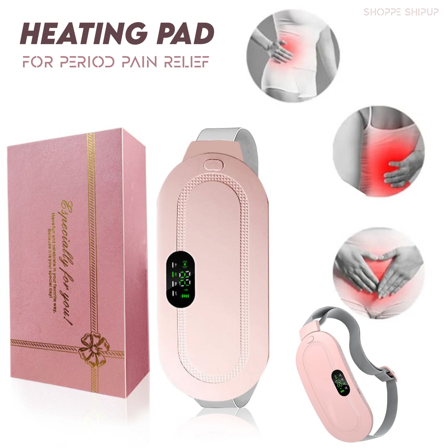 🌸 Period Cramp Relief Belt