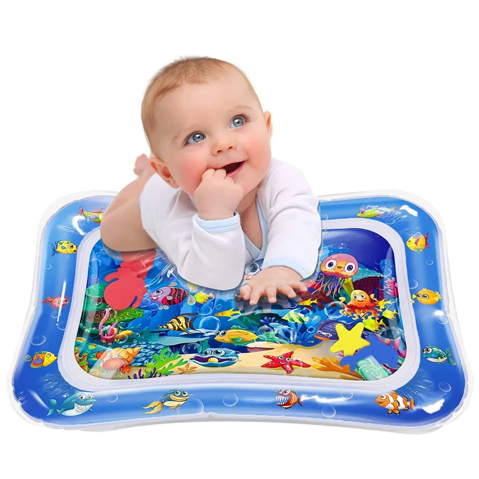 Baby Water Play Mat – Inflatable Tummy Time Activity