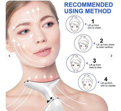 Face Lifting Massager With Red Light Therapy - Zovio
