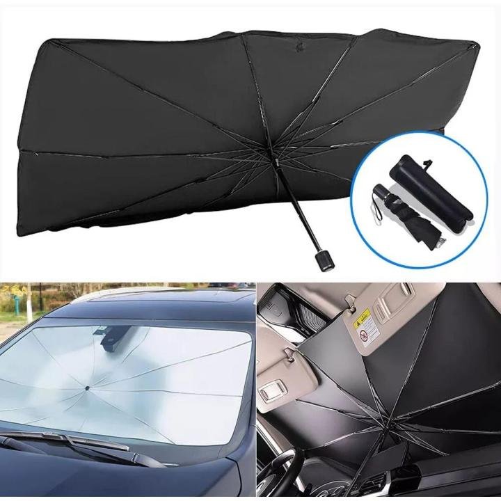 Foldable Car Windshield Umbrella – Sunshade for Front Windows - Zovio