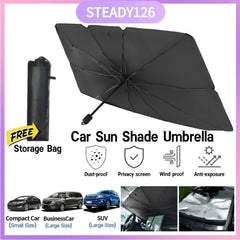 Foldable Car Windshield Umbrella – Sunshade for Front Windows - Zovio