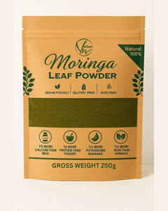 Organic Moringa Leaf Powder – 250g - Zovio