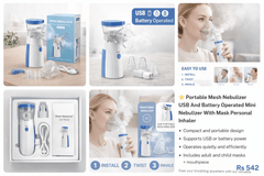 Portable Mesh Nebulizer - Zovio