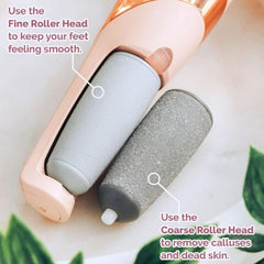 Rechargeable Electric Pedi Foot Filer – Smooth Feet Made Easy - Zovio