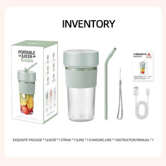 Rechargeable Mini Juicer – Portable Blender Bottle - Zovio