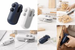 Rechargeable Sealer for Plastic Bags - Zovio