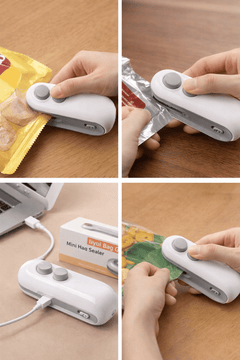 Rechargeable Sealer for Plastic Bags - Zovio