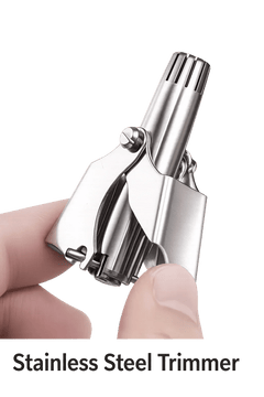 Stainless Steel Ear & Nose Hair Trimmer – ZOVIO Mart - Zovio