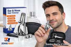 Stainless Steel Ear & Nose Hair Trimmer – ZOVIO Mart - Zovio
