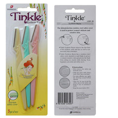 Tinkle Eyebrow & Facial Razors for Women 2pack 6 pcs - Zovio